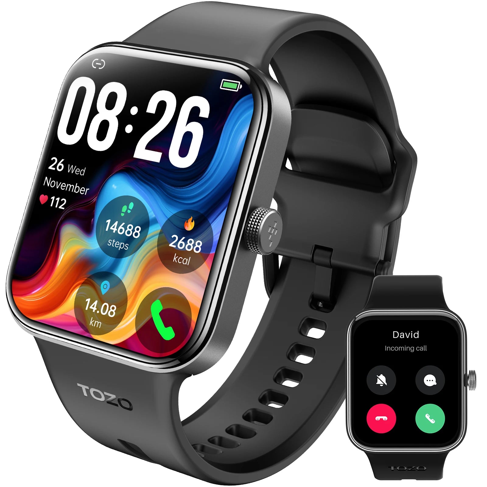 S4 AcuFit Smartwatch 1.78" AMOLED Screen
